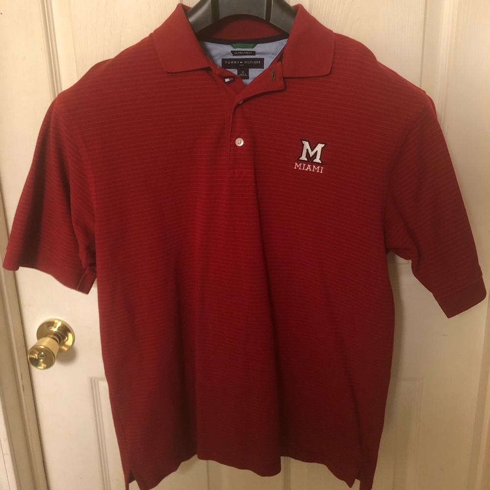 โขTommy Hilfigerโข Ultra Fresh Miami University Polo